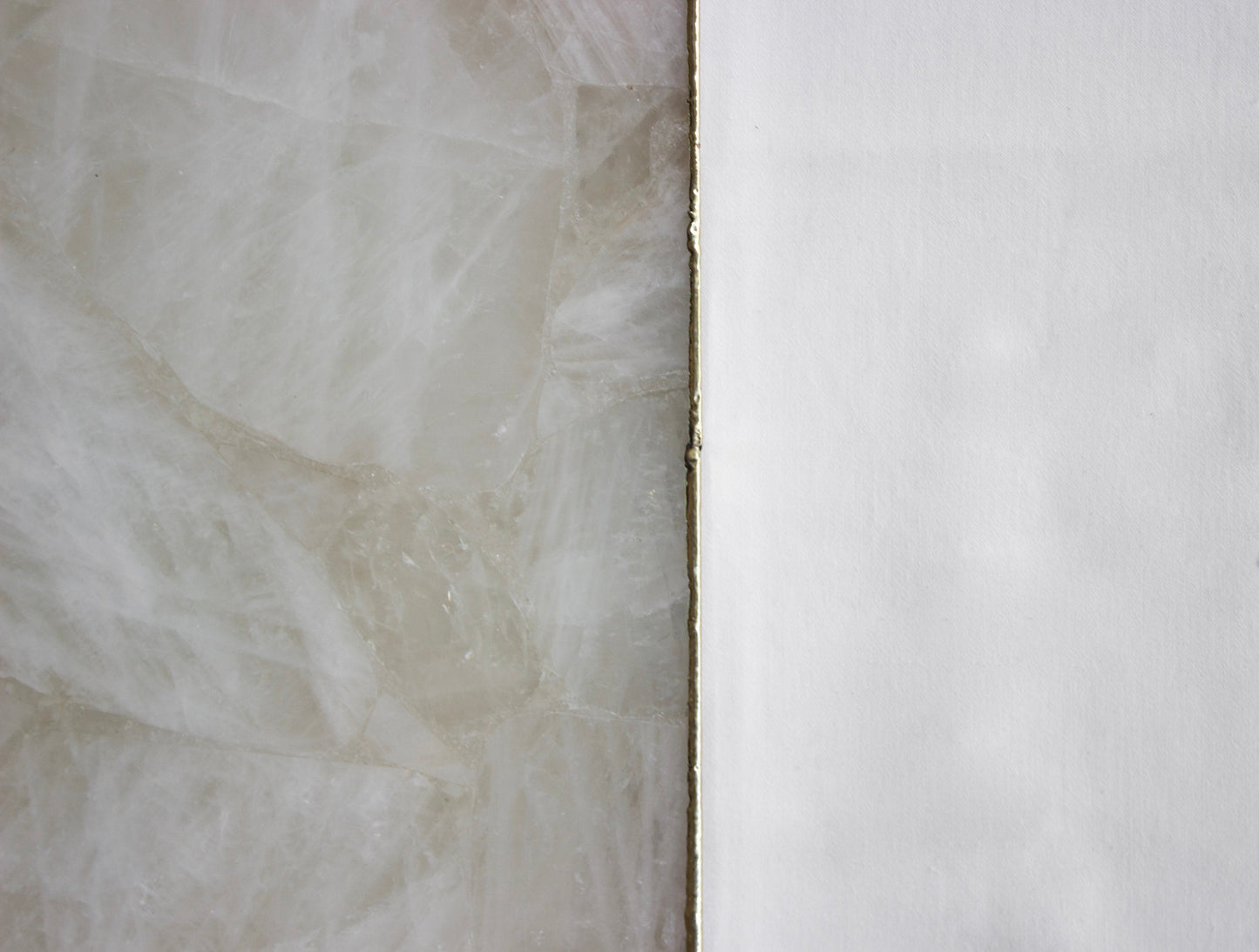 White Agate Wall Clock | Square-3